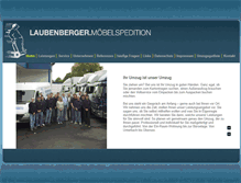 Tablet Screenshot of laubenberger.de